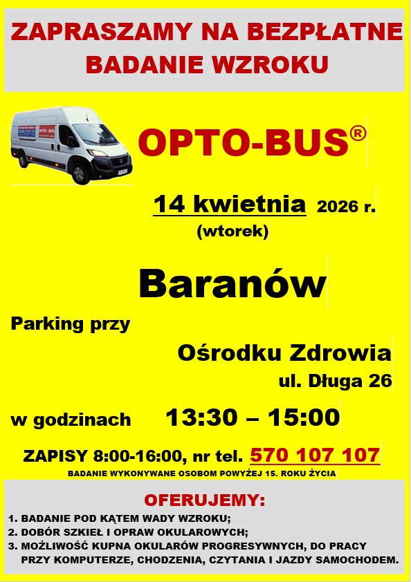 Plakat OPTO BUS