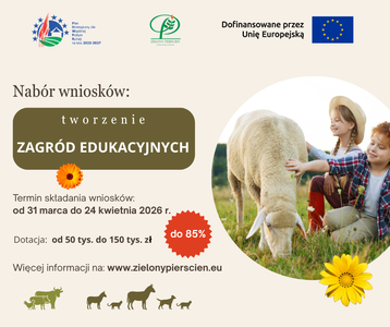 plakat zagrody edukacyjne