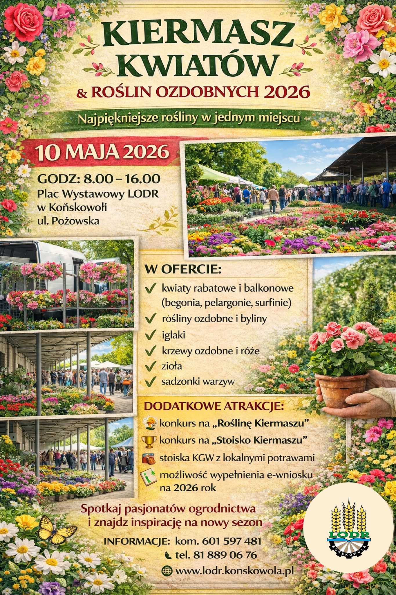 Kiermasz Kwiatów & Roślin Ozdobnych 2026