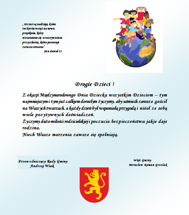 Życzenia Dzień Dziecka